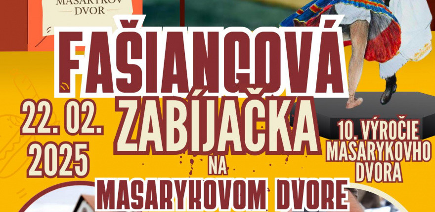 SACHO na Fašiangovej zabíjačke v Masarykovom dvore
